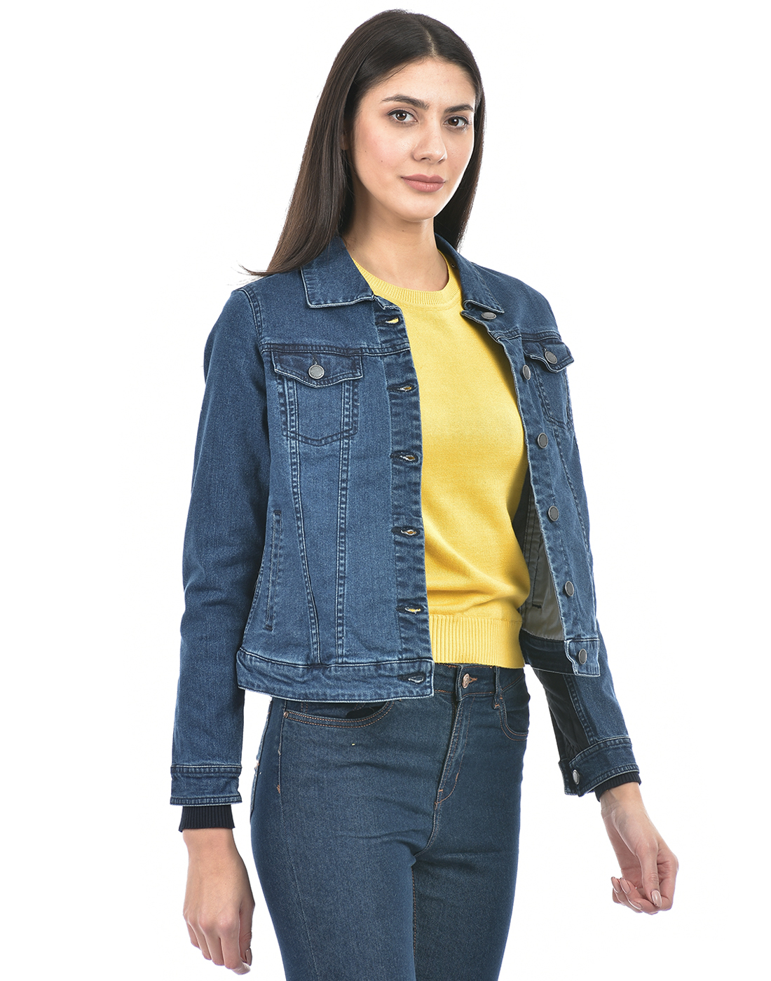 Numero Uno Women Solid Blue Jacket